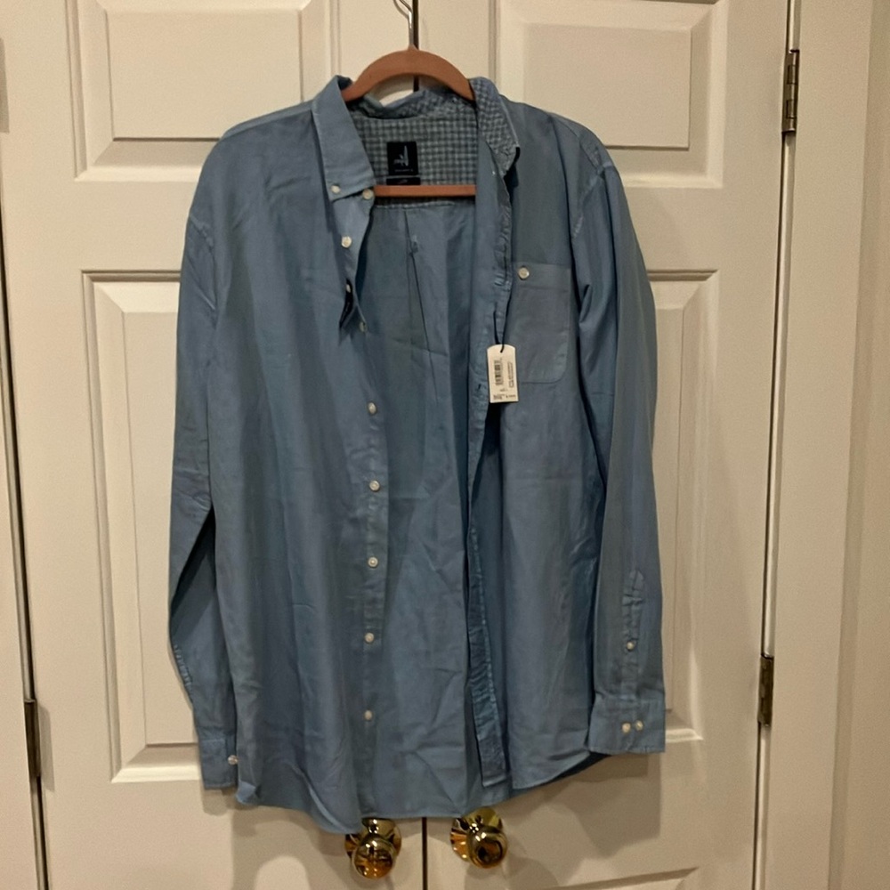 Johnny-O Blue Button-Up Shirt